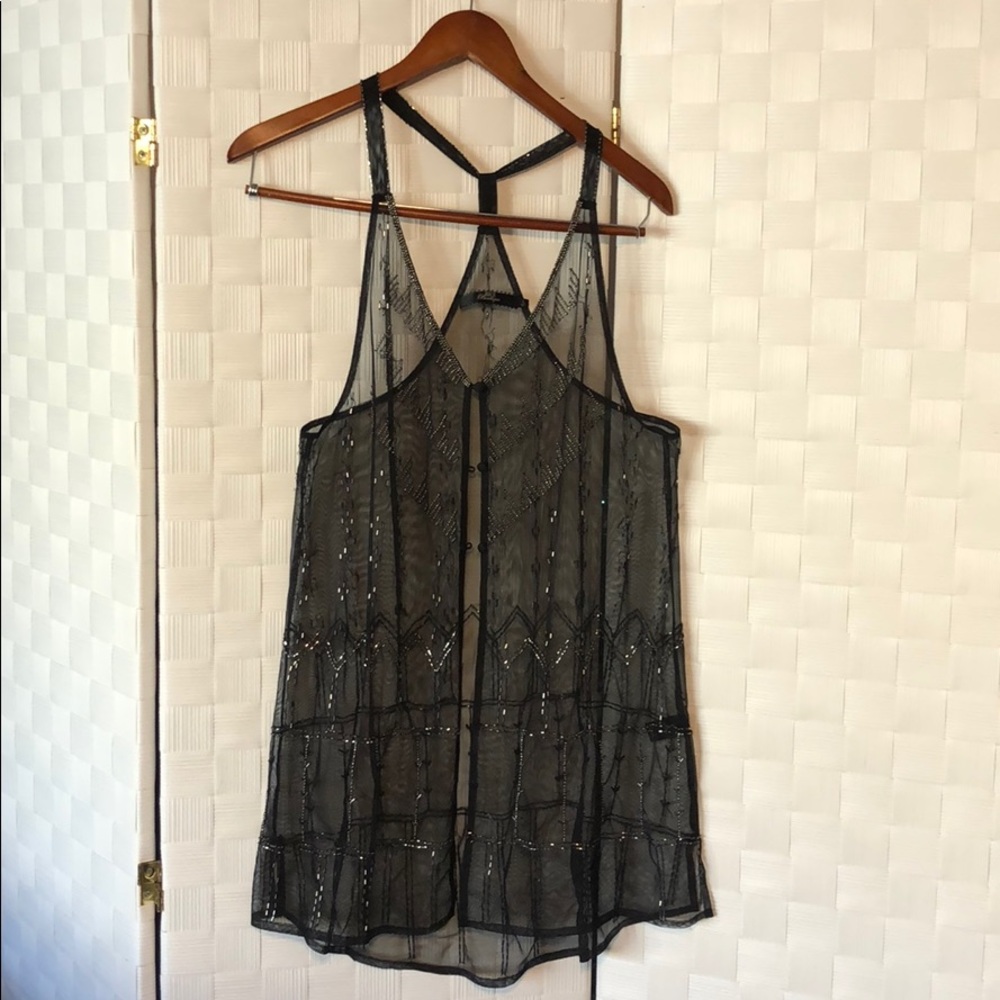 Vest with glam!